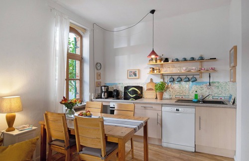 Rostock Apartamento | Apartamento 'Ferienwohnung Elisabeth' con Wi-Fi