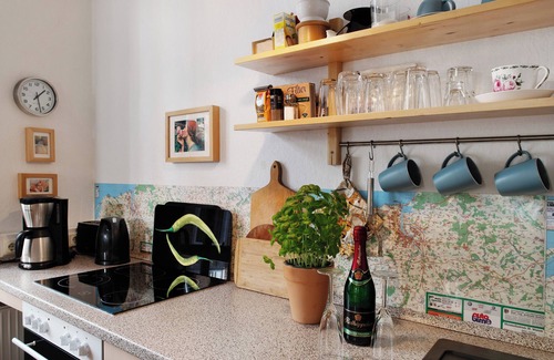 Rostock Apartamento | Apartamento 'Ferienwohnung Elisabeth' con Wi-Fi