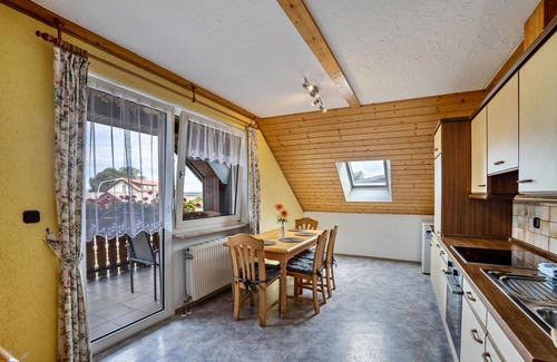 Wiesau Apartamento | Apartamento 'Ferienwohnung Bächer' con jardín compartido, balcón y Wi-Fi