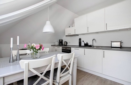 Viol Apartamento | Apartamento 'Ferienwohnung Marita Carstensen' con terraza compartida, jardín compartido y Wi-Fi