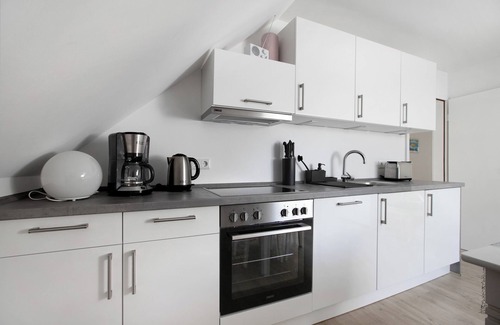 Viol Apartamento | Apartamento 'Ferienwohnung Marita Carstensen' con terraza compartida, jardín compartido y Wi-Fi