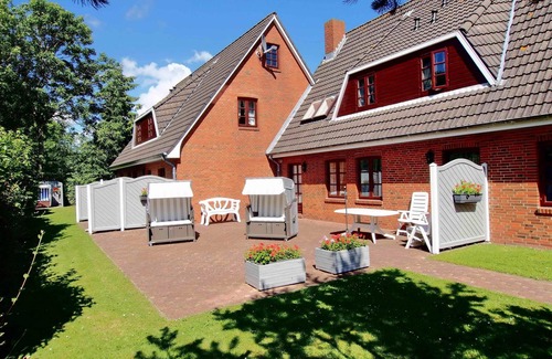 Alkersum Apartamento | Apartment Gästehaus Bruhn 3