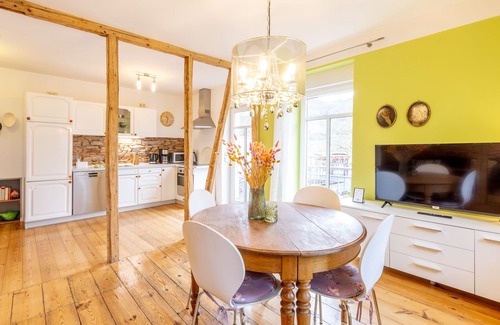 Senheim Apartamento | Apartamento-Gartenhaus-Patio-Baño para personas con movilidad reducida