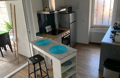 Samoyas Apartamento | Apartamento "Gîte L'Armu" con vistas a la montaña, bañera de hidromasaje y Wi-Fi