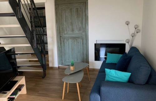 Samoyas Apartamento | Apartamento "Gîte L'Armu" con vistas a la montaña, bañera de hidromasaje y Wi-Fi