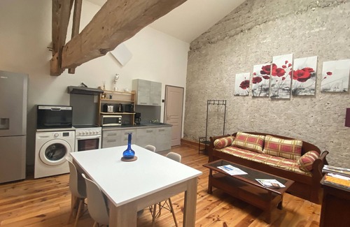 Le Fleix Apartamento | Apartamento le Hibou situado en el corazón del Périgord, cerca de Bergerac.