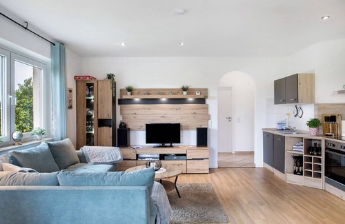 Habichtswald Apartamento | Apartamento 'Glücksmomente' con balcón y Wi-Fi