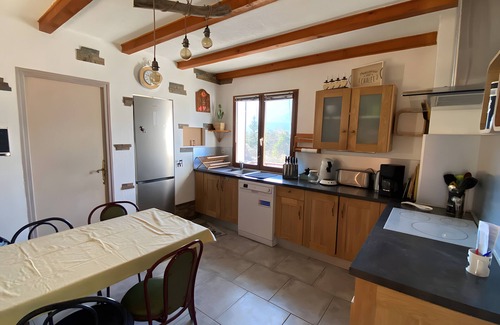 Pra Loup Apartamento | Apartamento 'Grand Chalet Jourdan 110 m²' con vistas a la montaña, terraza privada y Wi-Fi