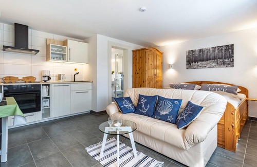 Gneventhin Apartamento | Apartamento 'Gute Stube' con vistas al lago, jardín compartido y Wi-Fi