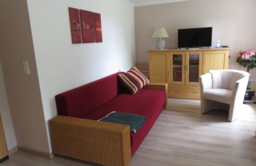 Halenbeck-Rohlsdorf Apartamento | Apartamento 'Hof Gerbert' con jardín compartido y Wi-Fi