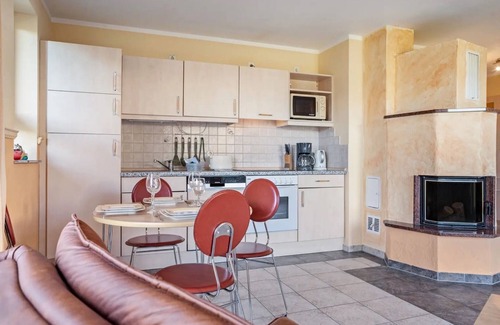 Buschvitz Apartamento | Apartamento 'Habichtssicht' con vistas al lago, terraza compartida y Wi-Fi
