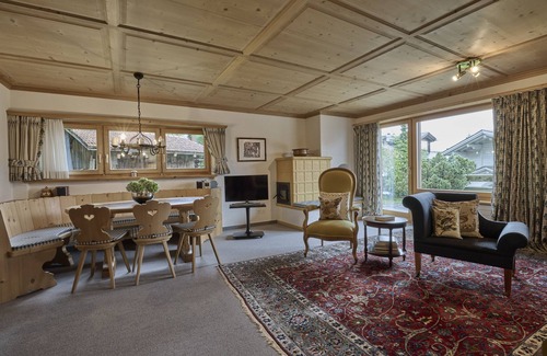 Klosters Platz Apartamento | Apartamento 'Haus Sponda' con balcón y Wi-Fi