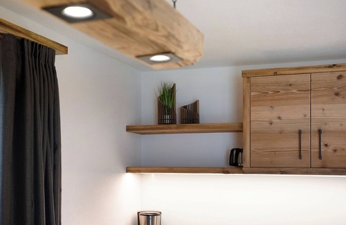 Lasa Apartamento | Apartamento 'Heuduft' con vistas a la montaña, jardín compartido y Wi-Fi