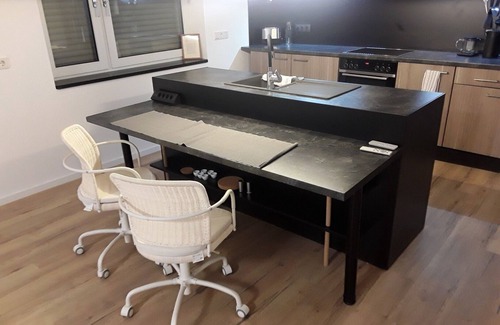 Herreshagen Apartamento | Apartamento 'Hülsenbusch' con terraza compartida, jardín privado y Wi-Fi