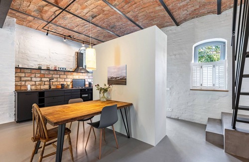 Angermuende Apartamento | Apartamento 'Im Pferdestall' con terraza privada, jardín privado y Wi-Fi