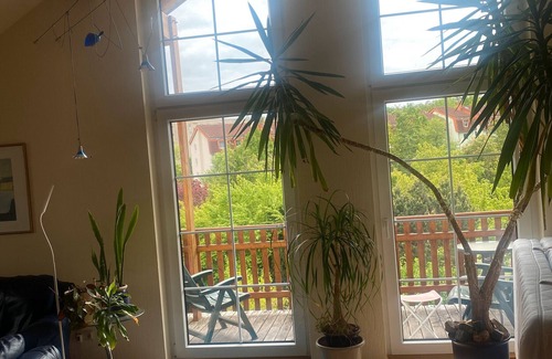 Haldensleben Apartamento | Apartamento 'Im Schönen Garten' con jardín privado, balcón y Wi-Fi
