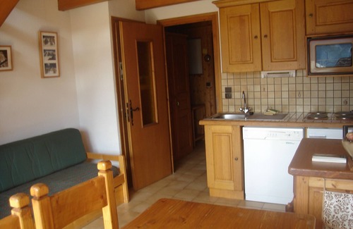 Crest-Voland Apartamento | apartamento en un pequeño colectivo de planta, cerca del centro del pueblo