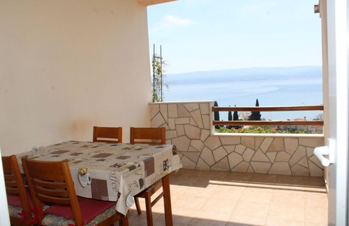 Duce Apartamento | Apartamento en Duće con Seaview, Balcón, Acondicionador, WIFI (5067-5)