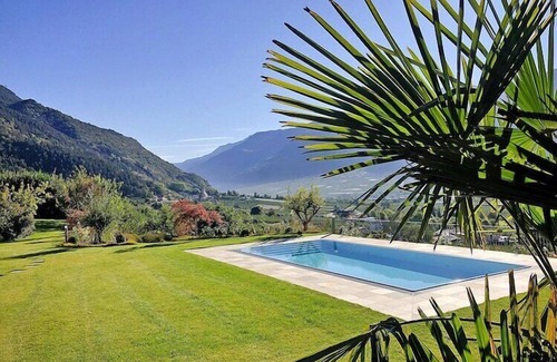Coldrano Apartamento | Apartamento en Goldrain con piscina y vistas