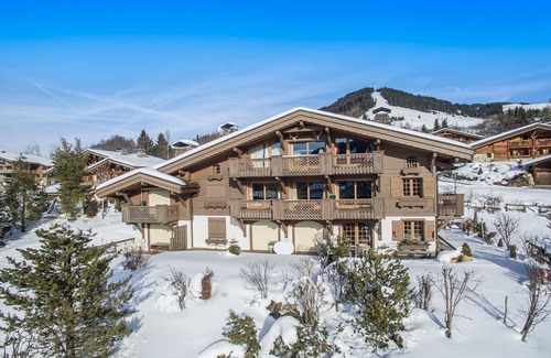 Le Planellet Apartamento | Apartamento en Megève - 4 piezas, 3 habitaciones, balcón, wifi, parking