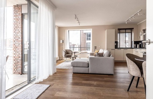 Vissershaven Apartamento | Appartamento con vista sul porto di Scheveningen