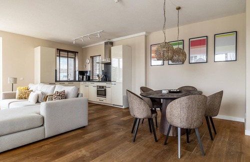 Vissershaven Apartamento | Appartamento con vista sul porto di Scheveningen