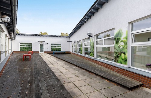 Gross Glienicke Apartamento | Apartamento en el hotel 'Albrechtshof Premium Zimmer 1' con terraza compartida y wifi