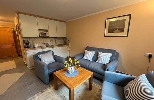 Steenodde Apartamento | Apartamento 'Karonga' con jardín compartido y Wi-Fi