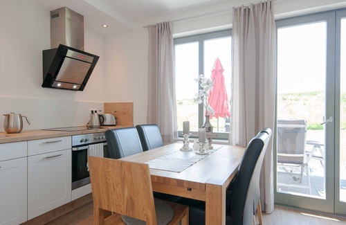 Sarkwitz Apartamento | Apartamento Kestrel, terraza - Apartamento Spieß