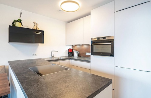 Meltina Apartamento | Apartamento 'Klara' con vistas a la montaña, terraza privada y Wi-Fi