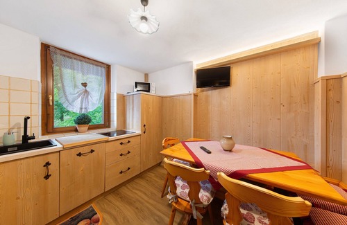 Vodo Cadore Apartamento | Apartamento 'La Casa Dei Cervi' con vistas a la montaña, balcón y Wi-Fi
