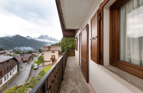 Vodo Cadore Apartamento | Apartamento 'La Casa Dei Cervi' con vistas a la montaña, balcón y Wi-Fi