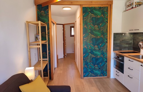 Gresse-en-Vercors Apartamento | Apartment 'La Canopée - Grand Veymont View' with Mountain View and Private Terrace