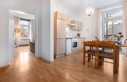 Muritz Apartamento | Apartamento 'Landhaus 5' con jardín compartido, balcón y Wi-Fi