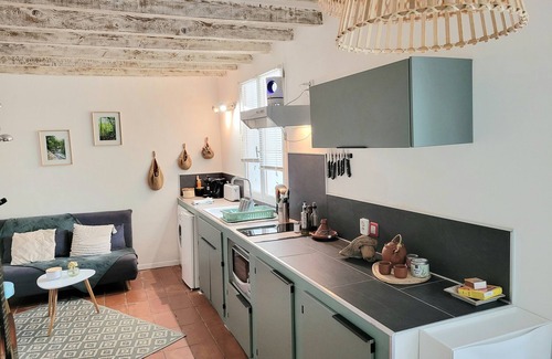 Clans Apartamento | Apartamento 'Le Jardin Des Oiseaux' con jardín compartido