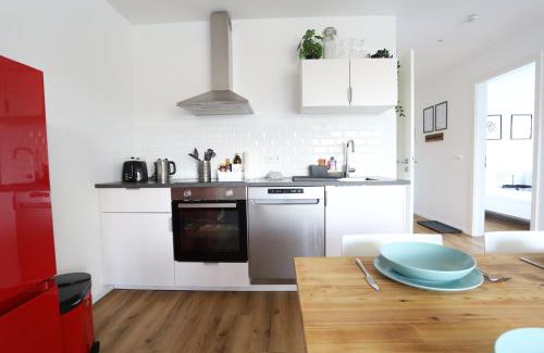 Rhein-Erft-Kreis District Apartamento | Apartment "London" in Erftstadt - 3 Zimmer & 63qm - nahe Köln, Messe, Phantasialand & Bonn - Familienurlaub oder Business Trip