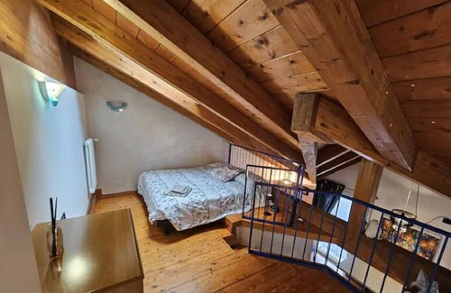 Ponte Arche Apartamento | Apartment 'Mansarda Comano Terme' with Mountain View and Balcony