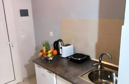 Marathias Apartamento | Apartamento 'Marathias 5002' con vistas al mar, Wi-Fi y aire acondicionado
