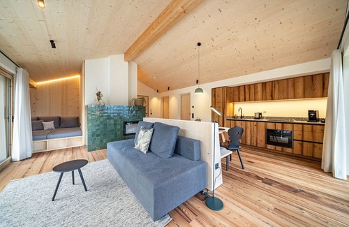 Moso in Passiria Apartamento | Apartamento 'Mucher Jakob' con vistas a la montaña, terraza privada y Wi-Fi