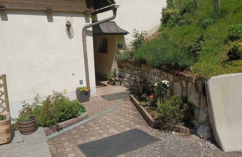 Frantschach-Sankt Gertraud Apartamento | Apartamento 'Naturoase' con vistas a la montaña, terraza compartida y Wi-Fi