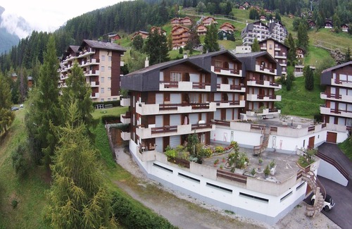 La Tzoumaz Apartamento | Apartamento cerca del remonte.