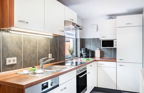Stedesdorf Apartamento | Apartamento 'Nordsee - Wattwurm' con Wi-Fi y jardín