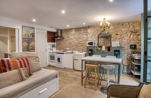 Barri Vell Apartamento | Apartamento "Old Side Girona one" con balcón, Wi-Fi y aire acondicionado