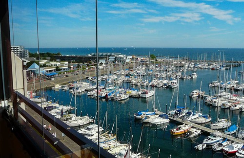 Damp Apartamento | Apartamento 'Ostseeresidenz Damp - Ferienwohnung' con vistas al mar, balcón y Wi-Fi