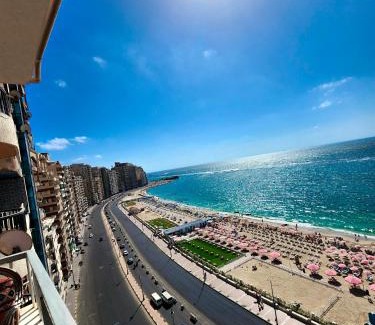 Al-Muntazah Apartamento | Apartment Panorama Beach Montazah Families only