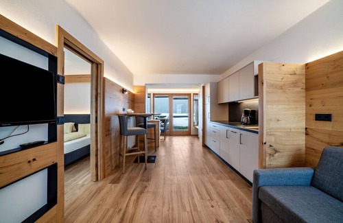 Plan Apartamento | Apartamento Pfelders con vistas a la montaña, terrazas y Wi-Fi