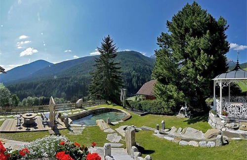 Sorafurcia Apartamento | Apartamento Piz da Peres - Piz da Peres con vistas a la montaña, piscina, sauna, Wi-Fi y jardín