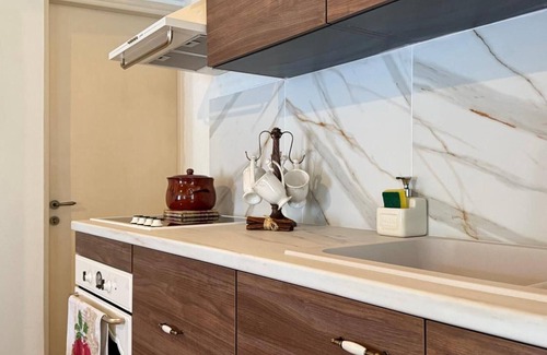 Peroulion Apartamento | Apartamento 'Pouglia Traditional House' con vistas al mar, Wi-Fi y aire acondicionado