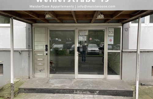 Leverkusen Apartamento | Apartamento-Baño Privado-Vista al Jardín-Zimmer 202