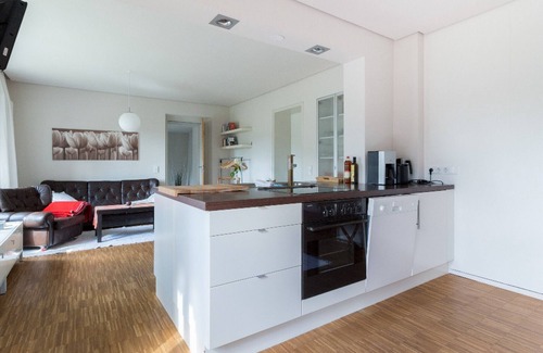 Hochheim Apartamento | Apartamento-Baño privado-Vista al Jardín